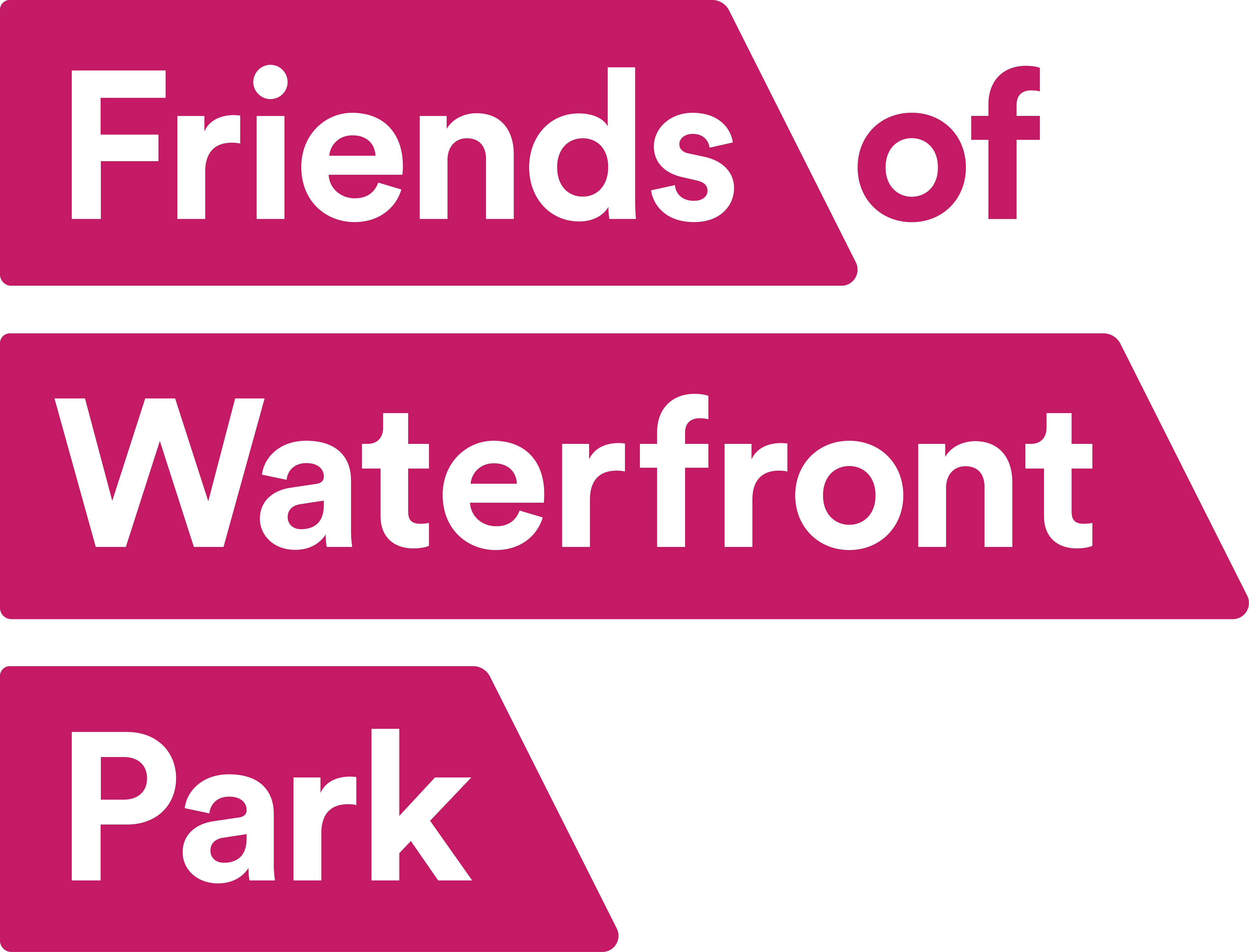 Friends of Waterfront Park logo